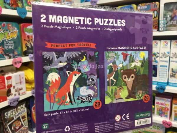 2 puzzles magnetiques foret 5132 2 Mudpuppy