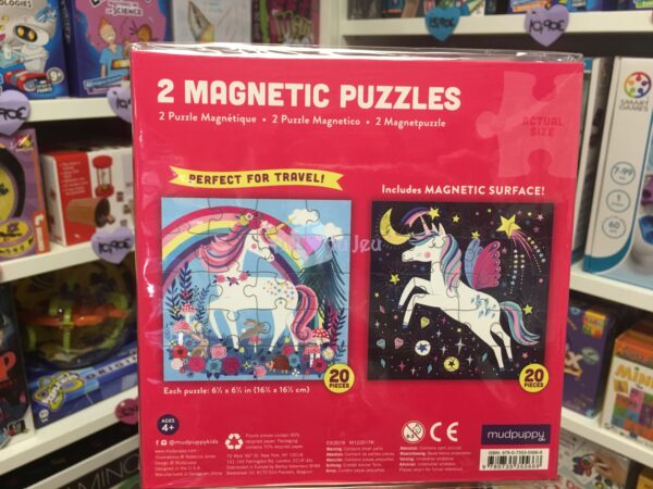 2 puzzles magnetiques licorne 4229 4 Mudpuppy
