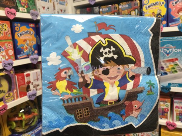 20 serviettes captain pirate 4494 1 Amscan