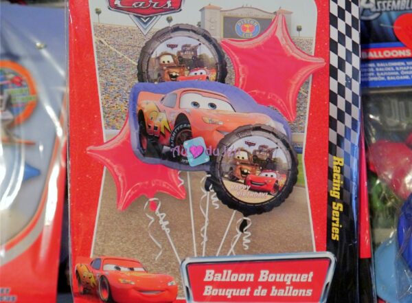 5 ballons helium cars 4 1 Amscan