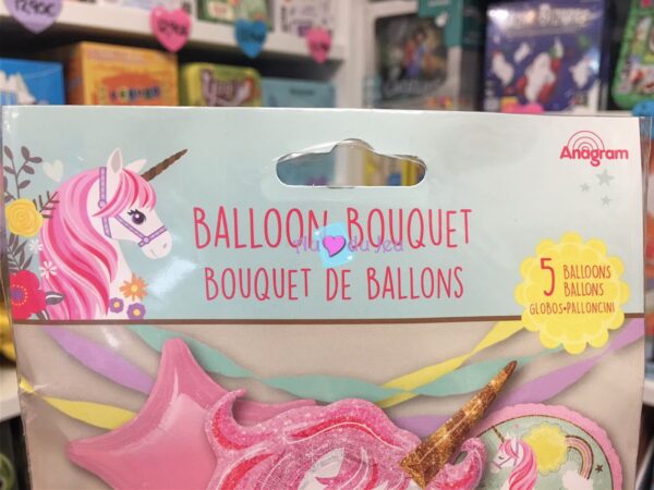 5 ballons helium licorne 3558 2 Amscan