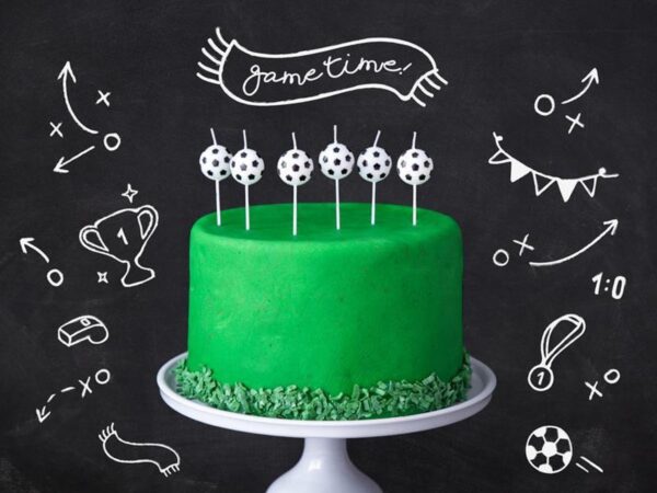 6 Bougies Football PartyDeco