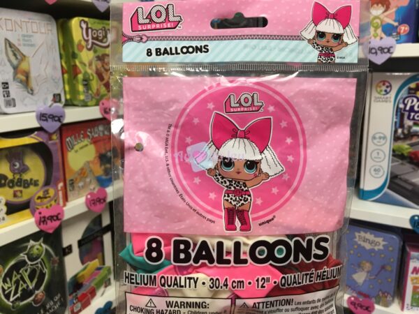 8 ballons 12 latex lol suprise 4213 1 Unique
