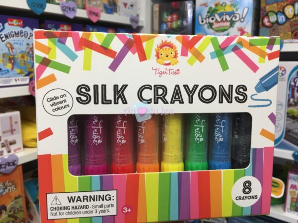 8 silk crayons 4864 1 Tiger Tribe
