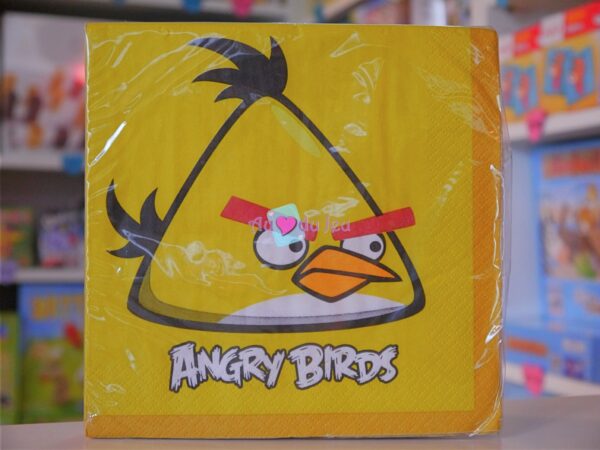 angry birds serviettes 1247 1 Amscan