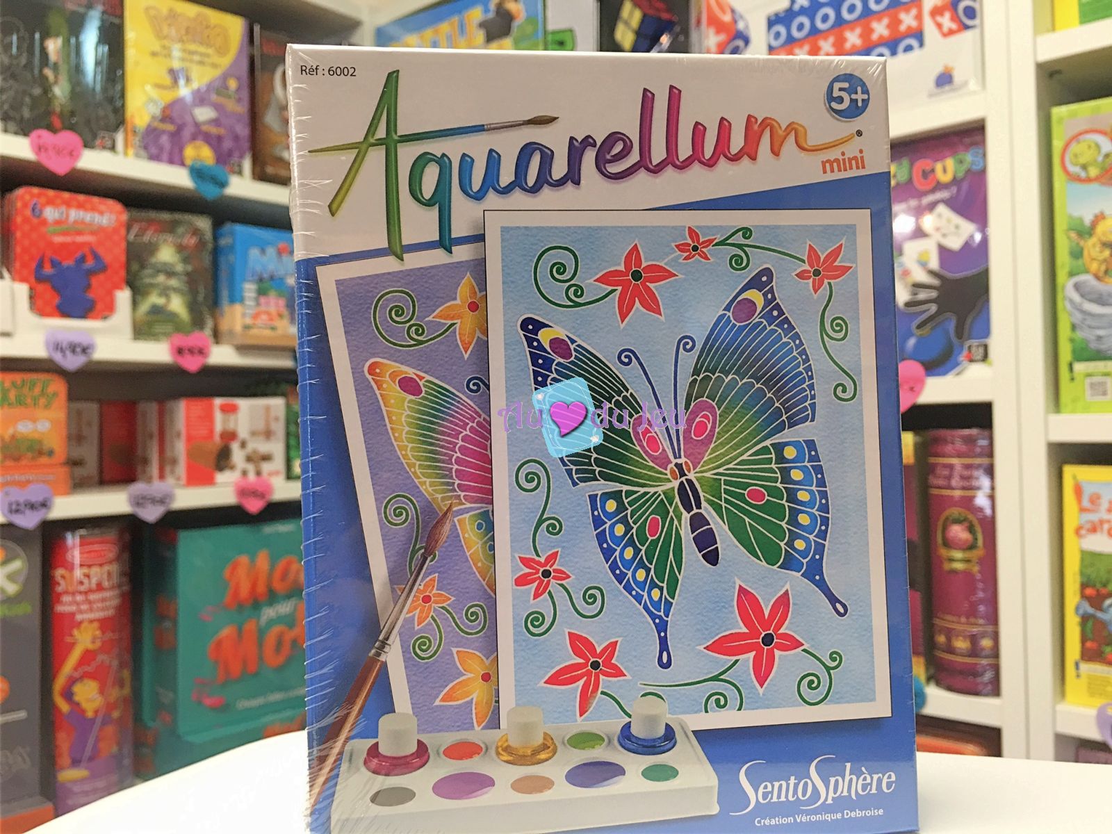 Aquarellum Mini - Papillons - Activité Manuelle - Sentosphère