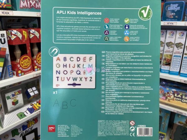 Ardoise Magnétique Alphabet APLI Kids
