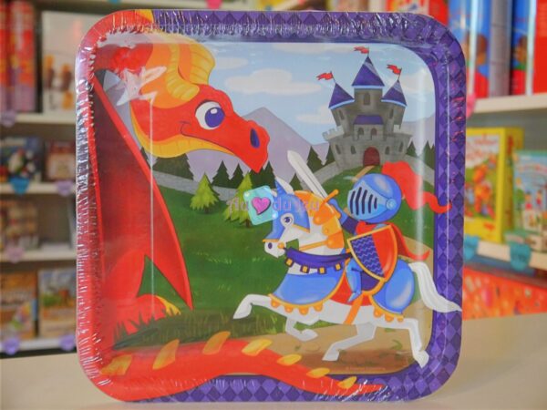 8 Assiettes Chevalier
