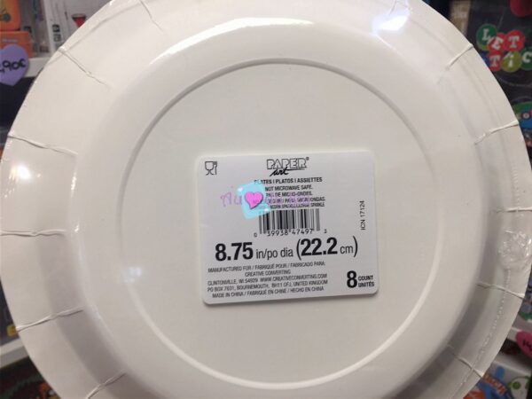 8 Assiettes Licorne Dorée – Image 3