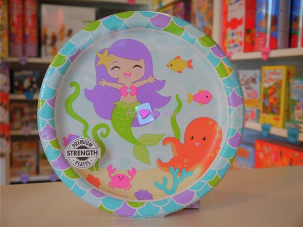 8 Assiettes Sirène