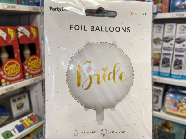 ballon 35 cm bride 8069 1 PartyDeco