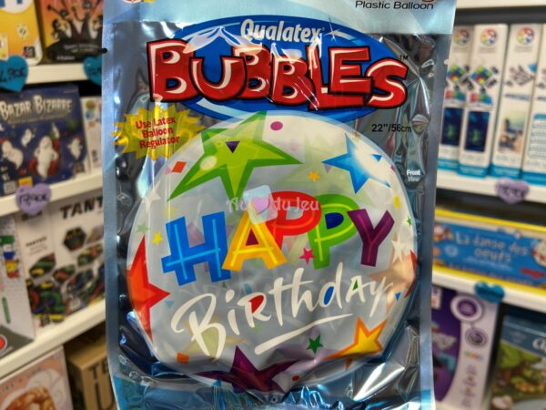 ballon bubbles happy birthday etoiles 5646 1