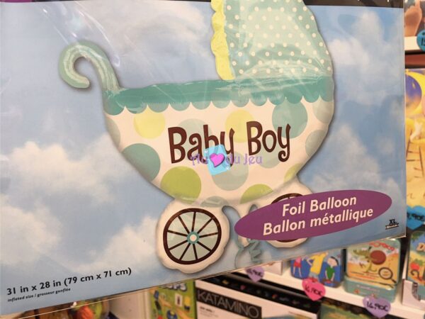 ballon geant baby boy 3469 1 Amscan
