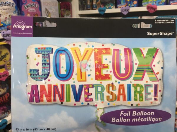 ballon geant helium joyeux anniversaire 4423 1 Amscan