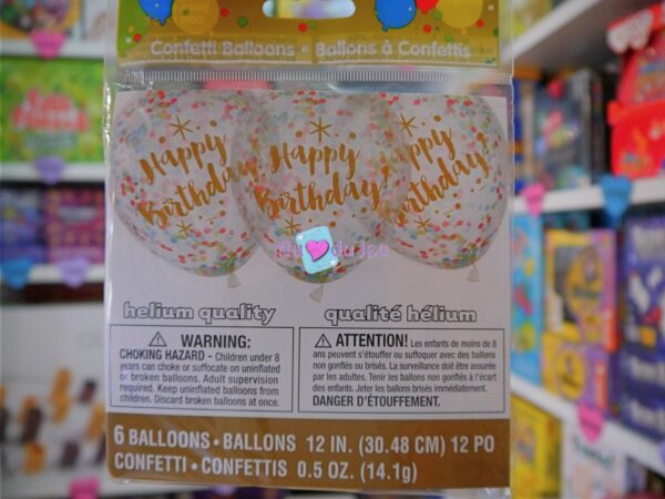 ballons confetti happy birthday 2736 1 Unique