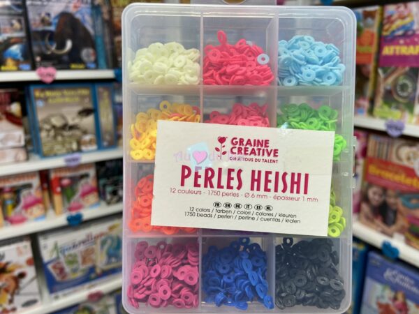 boite perles heishi fluorescent 5834 1 Graine Creative