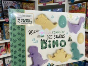 Coffret Savon Dinosaure Graine Creative