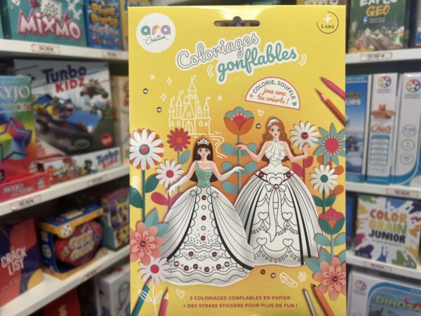 coloriage gonflable princesses 9141