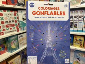 Coloriage Gonflable Tour Eiffel