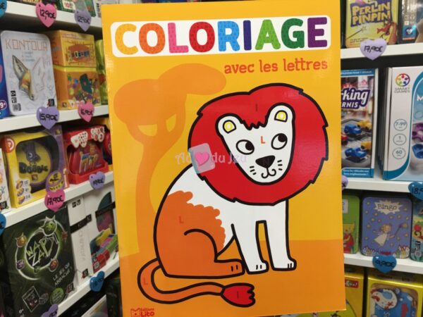 coloriage magique lettres 3885 1 Editions Lito