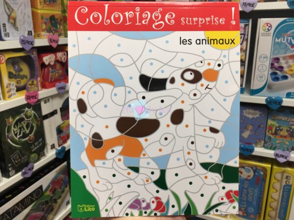 coloriage surprise les animaux 3913 1 Editions Lito