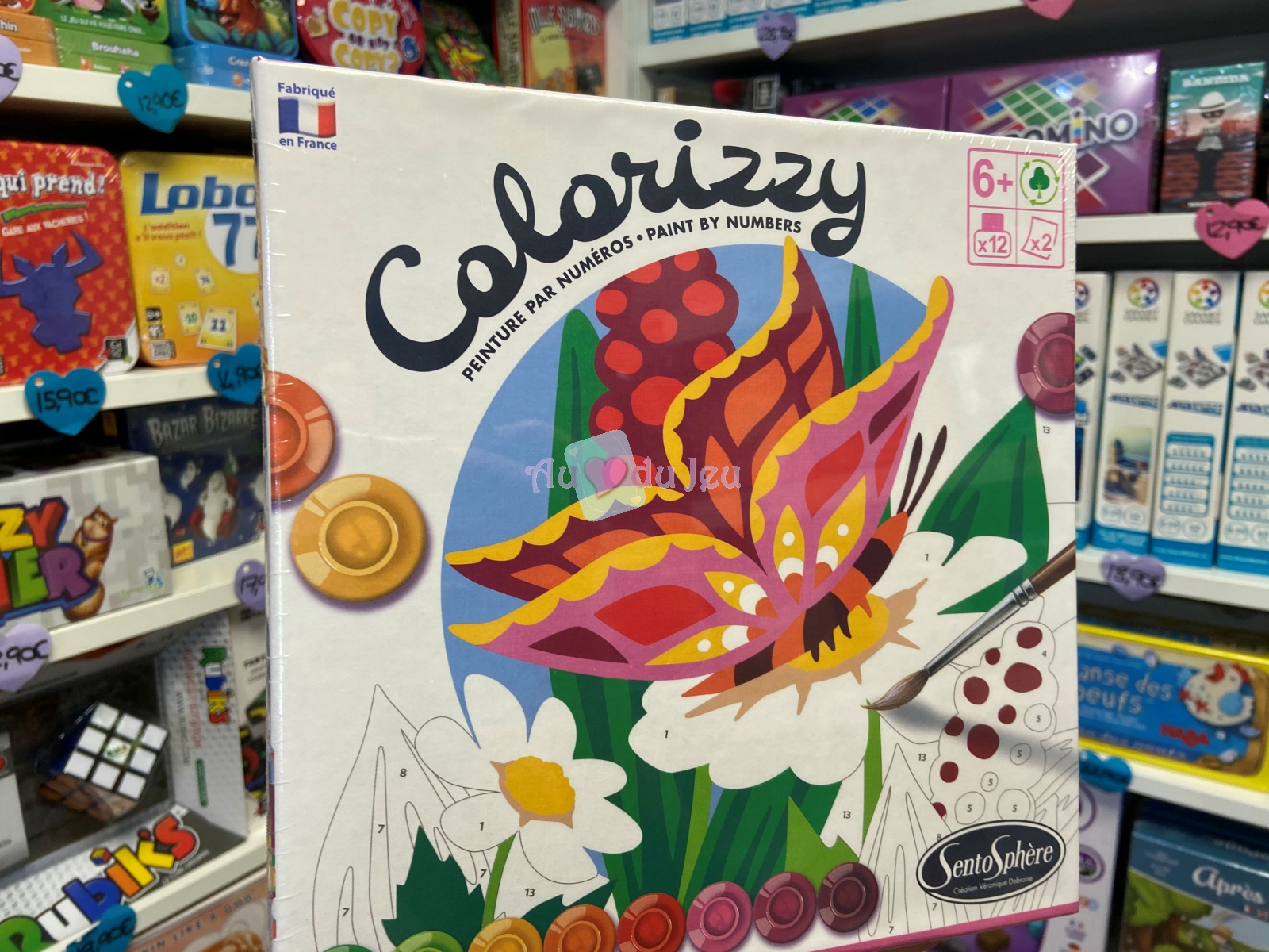 Colorizzy - Papillons - Au Coeur du Jeu