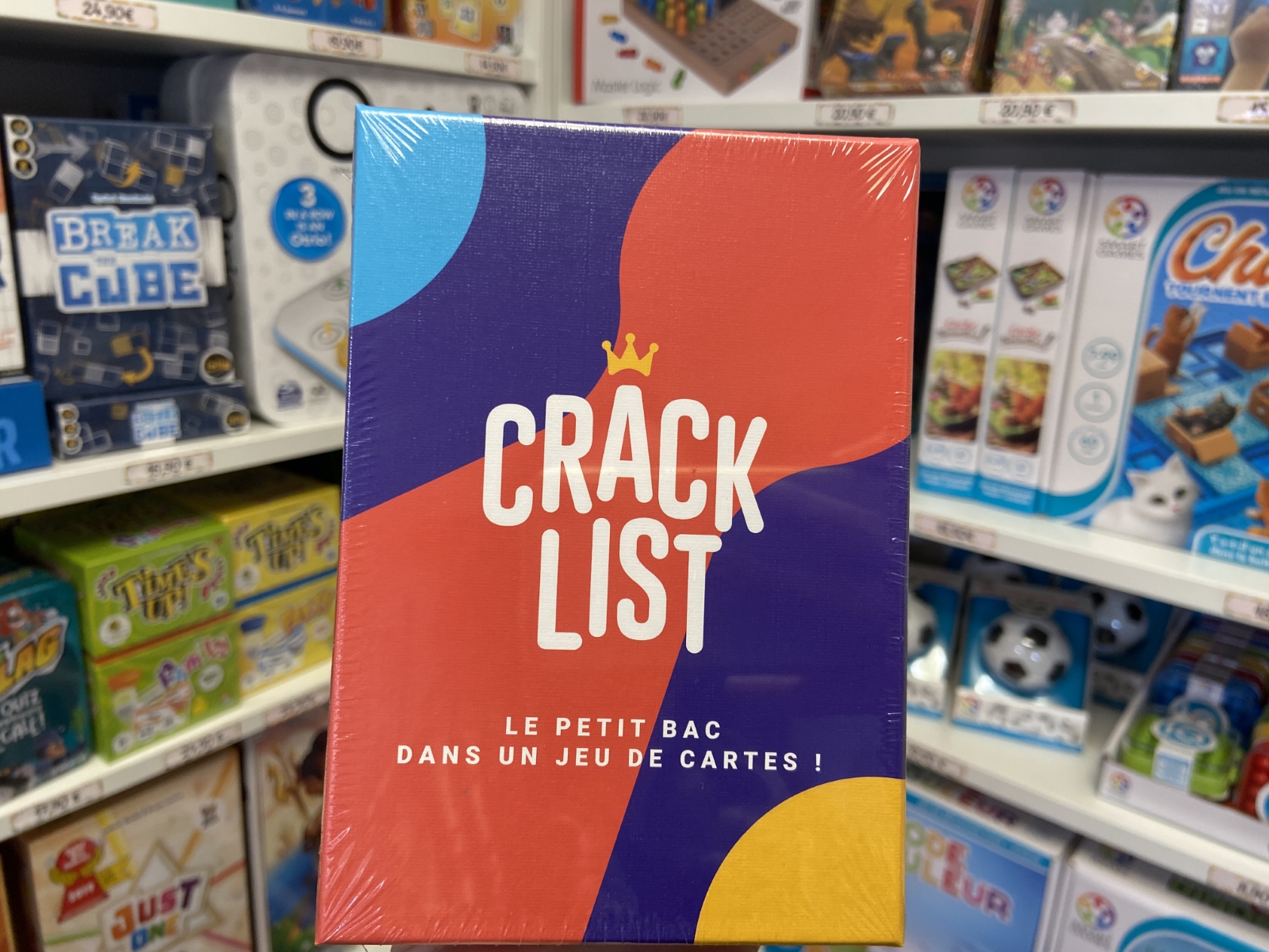 Crack List: jeu de société