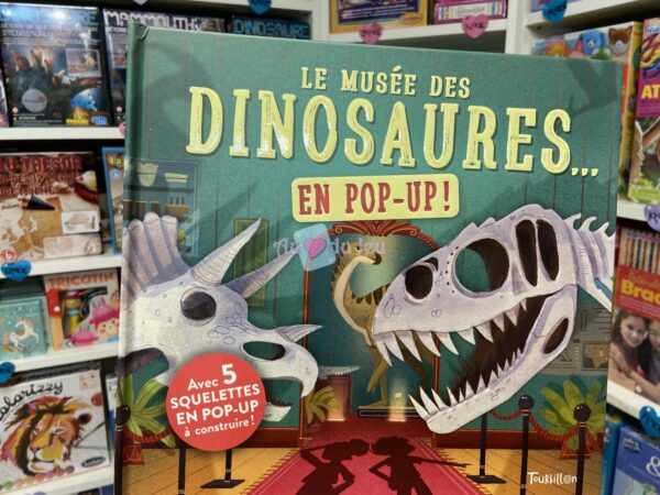 documentaire pop up le musee des dinosaures 5901 1 Editions Tourbillon