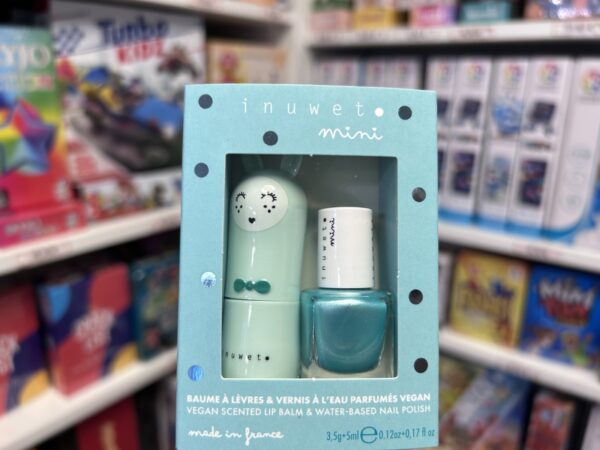 duo baume a levres vernis turquoise 9125 Inuwet