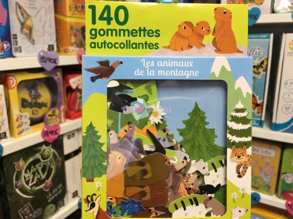 gommettes animaux montagne 3818 1 Editions Lito
