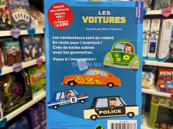 gommettes voitures 6277 2 Editions Lito