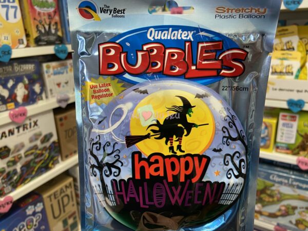 halloween ballon bubble sorciere 6024 1