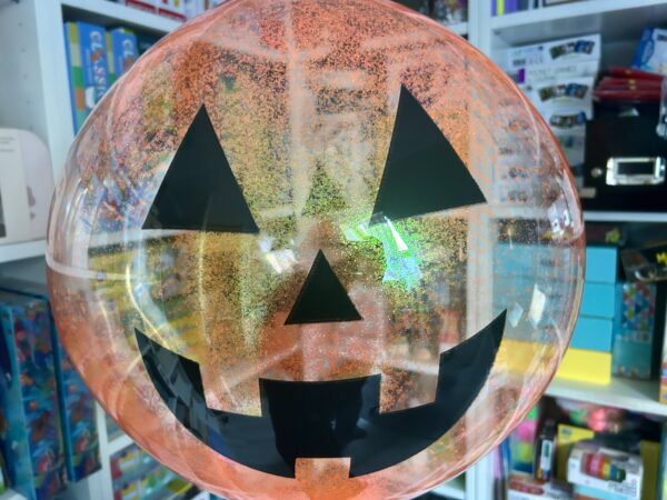 Halloween - Ballon Citrouille Glitter – Image 2