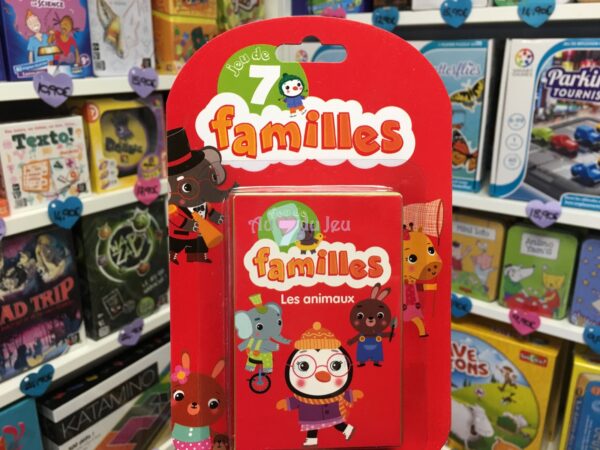 jeu 7 familles les animaux 3877 1 Editions Lito