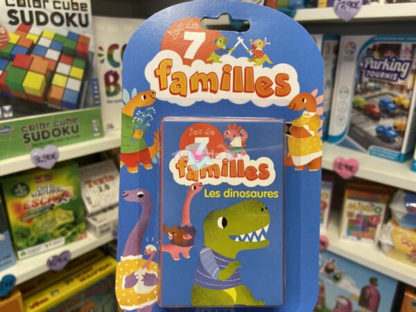 jeu 7 familles les dinosaures 7037 1 Editions Lito