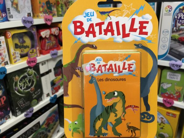 jeu de bataille les dinosaures 3905 1 Editions Lito
