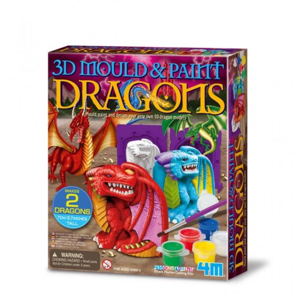 Kit de Moulage Dragons 3D 4M