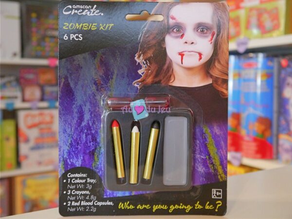 kit maquillage enfant zombie halloween 2490 1 Amscan