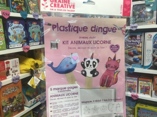 kit plastique dingue kit animaux licorne 4965 1 Graine Creative