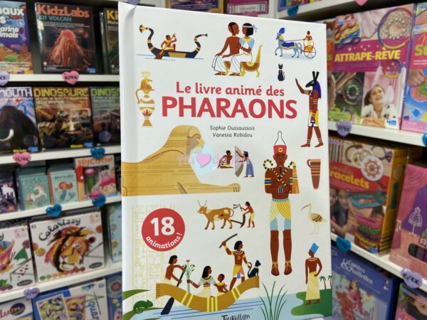 le livre anime des pharaons 5991 1 Editions Tourbillon