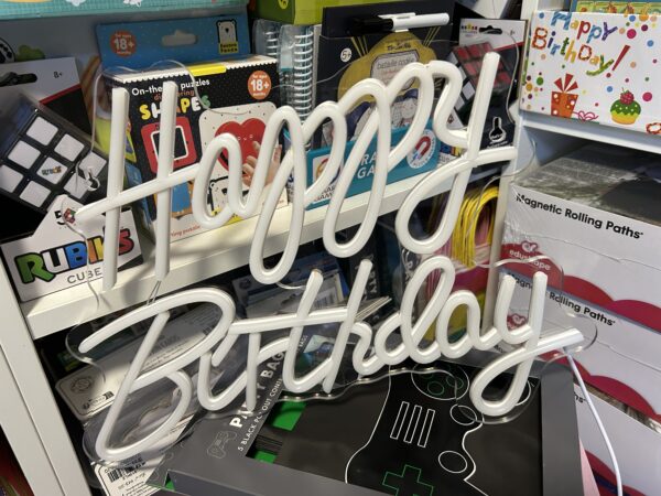 Led Happy Birthday 40 X 29.5 Cm – Image 2