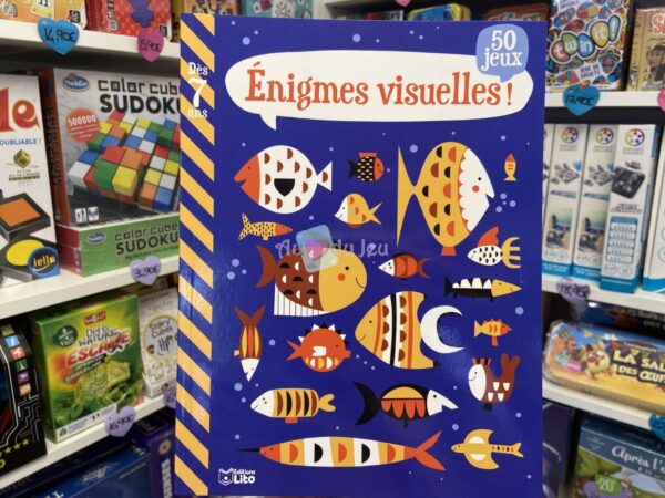 livre jeux enigmes visuelles 6430 1 Editions Lito