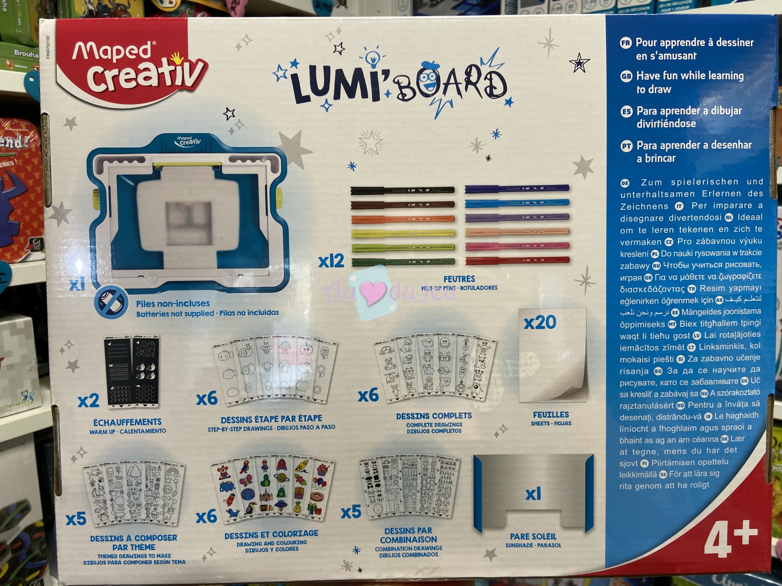 Maped Tablette pour apprendre à dessiner Lumi Board
