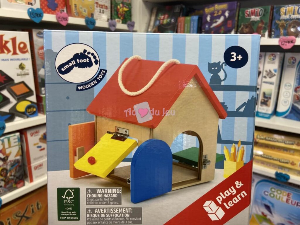 Maison ?� Serrures Compacte en bois - Legler Small Foot Company