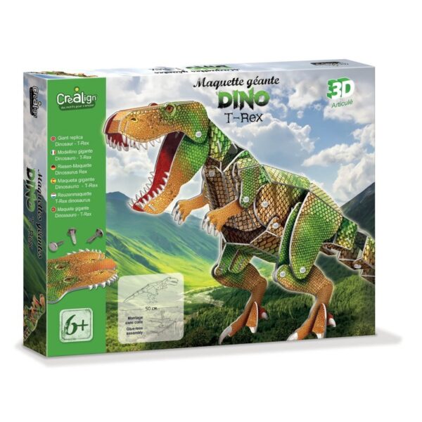 Maquette Géante Dino T-rex Créa Lign'