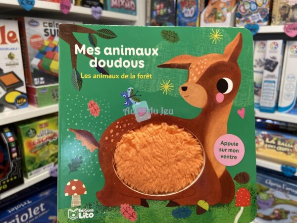 mes animaux doudoux foret 6437 1 Editions Lito