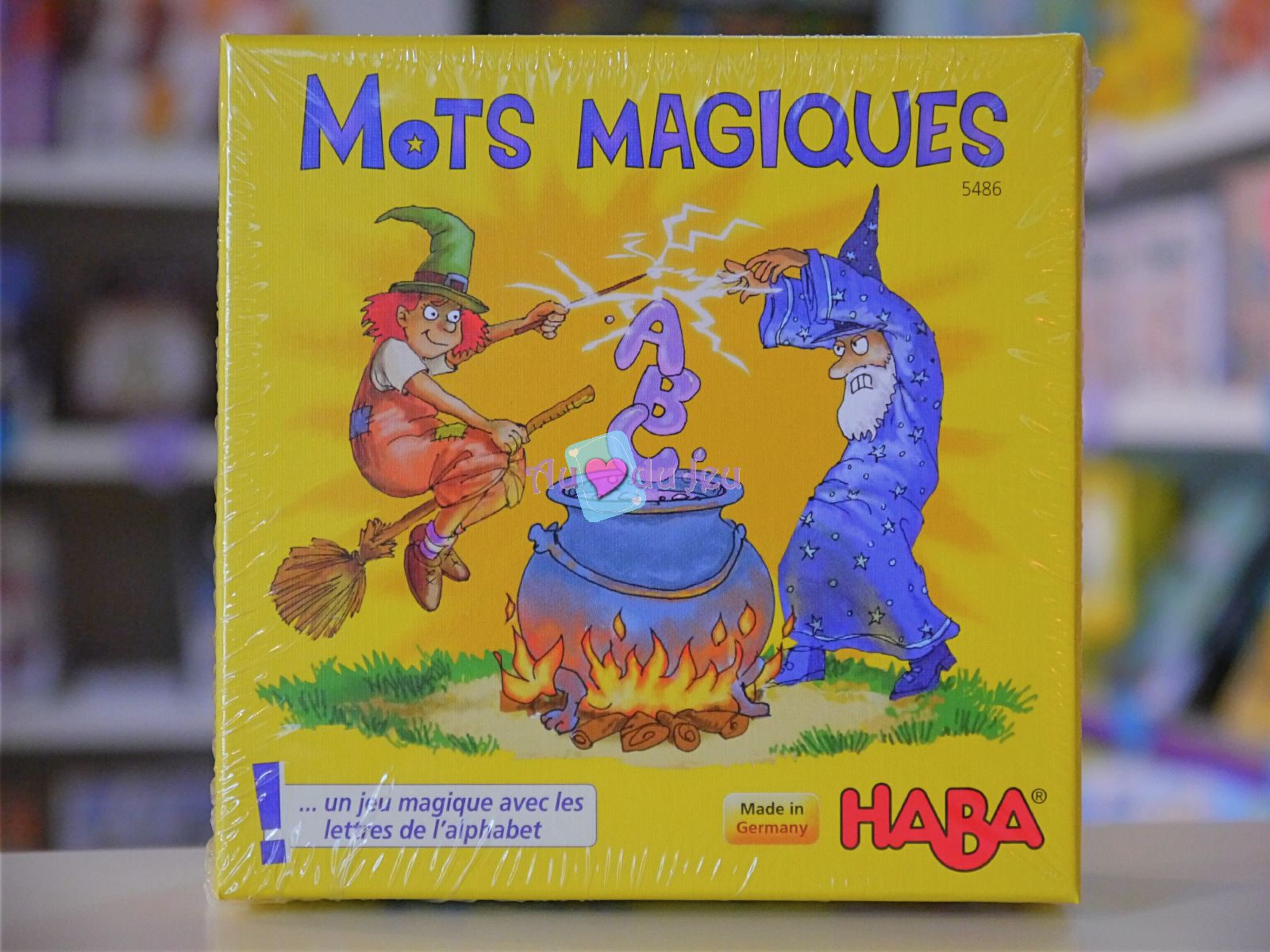 HABA 5486 - Mots magiques - jeu éducatif dès l'âge de 6 ans pour l
