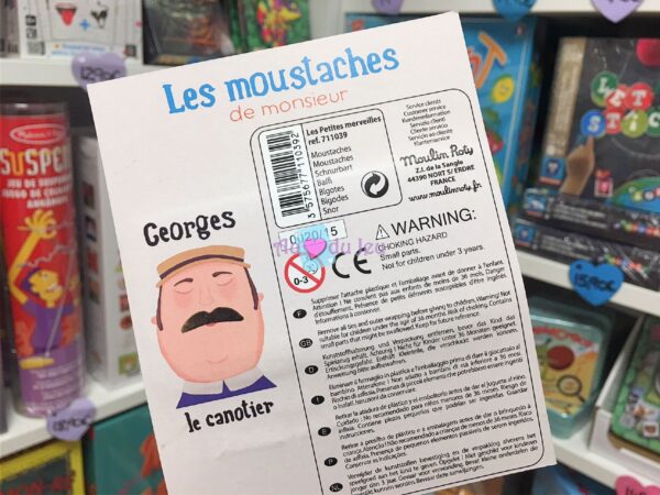 moustache de monsieur 3128 3 Moulin Roty