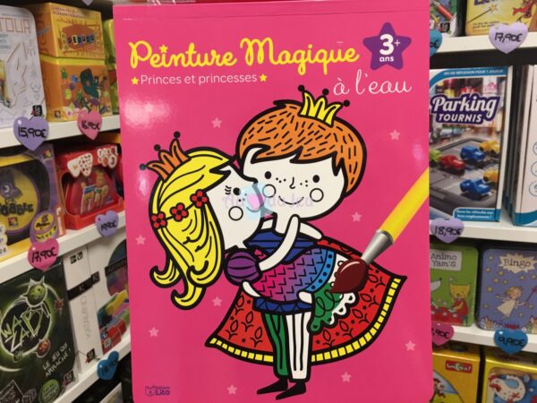 peinture magique princesses 3908 1 Editions Lito