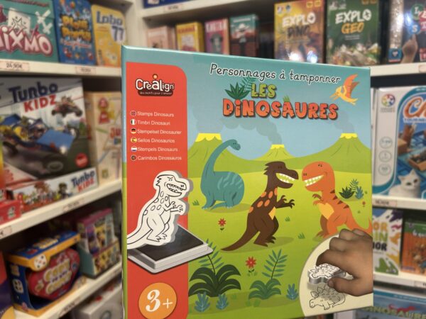 personnages a tamponner dinosaures 9139